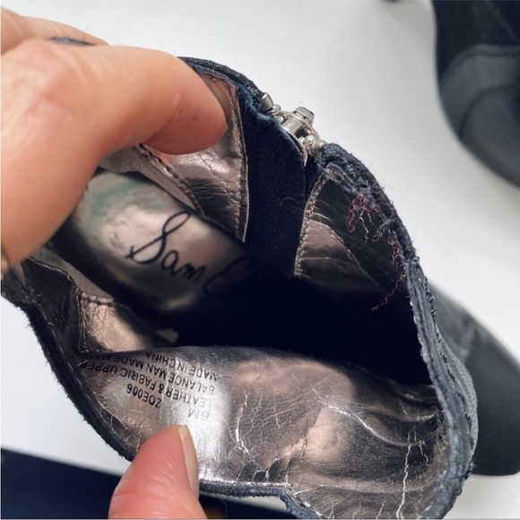 Sam Edelman leather ankle platform booties - Picture 7 of 9